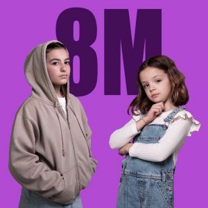 Mila Borras i Noa Guillen 8M